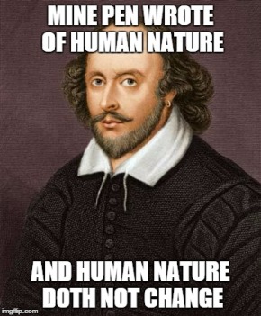 Shakespeare human nature